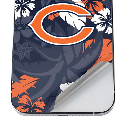 NFL Chicago Bears Tropical Print iPhone 12 Pro Skin